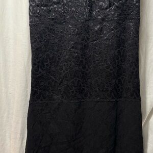 Papillon Blanc Sexy Elegant Black Lace Dress NEW WITH TAGS